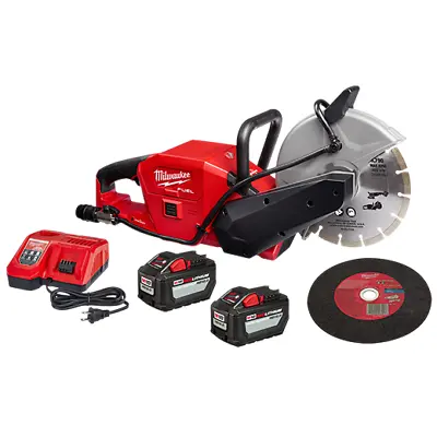 Milwaukee 2786-22HD M18 FUEL 9in Cutoff Saw W/ONE-KEY  Kit 2 Batteries & Charger • $899