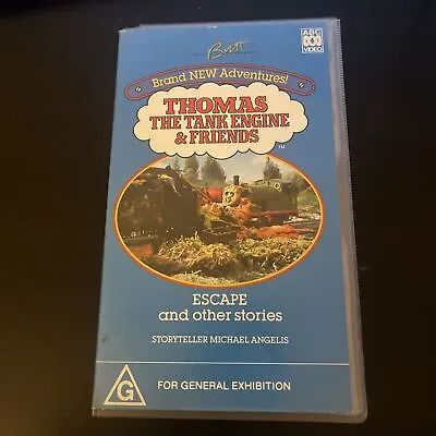 Thomas The Tank Engine & Friends : Escape & Other Stories (VHS1992) Tape PAL • $14.99