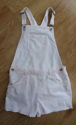 £2.99 • Buy F&F Girls Pale Pink Dungarees Jeans Shorts AGE 11 - 12 YEARS Excellent