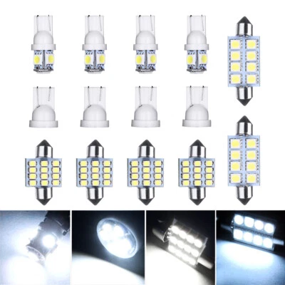 $5.89 • Buy 14x  LED Car Interior Inside Light Dome Map Door License Plate Lights White