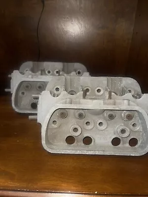 VW 113.101.371 C 19 57 Cylinder Heads Single Port Vw Beetle 1950’s • $299.99