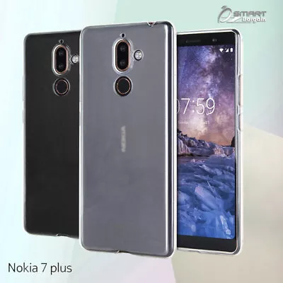 Matte Gel TPU Jelly Soft Case Cover For Nokia 7 Plus • $4.59