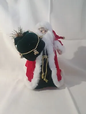 Vintage Father Christmas Tree Topper Or Free Standing • £1.99