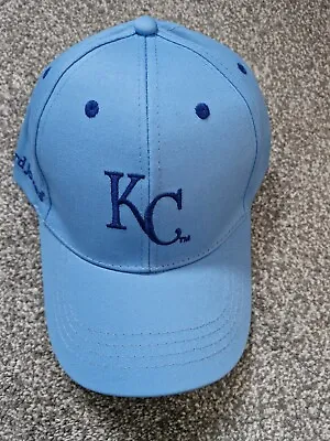 Kansas City Royals Baseball Cap MLB Blue KC Stadium Giveaway Edward Jones • £11.99