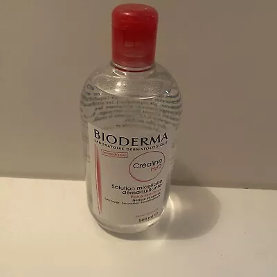 £16.99 • Buy Bioderma Cleansing Crealine  Micellar Water 500ml French Packing Text