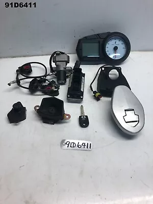 Ducati Multistrada 1100s 2009 Gauges Ecu Ignition Lock Set Oem Lot91 91d6411 • $1174.32