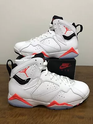 Air Jordan 7 Retro ORANGE WHITE US 9.5 • $229