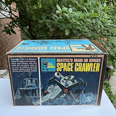 ( EMPTY BOX Only ) For 1966 Mattel Major Matt Mason SPACE CRAWLER Vehicle • $195