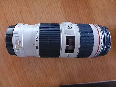 Canon Zoom Lens EF 70-200mm F/4 L IS USM Excellent Used Condition + 2 Filters • $955