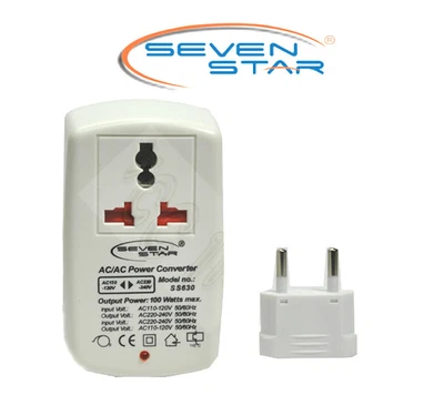 $16.99 • Buy 110V To 220V STEP Up/Down VOLTAGE CONVERTER 100W Watt TRANSFORMER TRAVEL