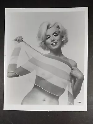 Marilyn Monroe 8x10 Glossy Black And White Glossy Bert Stern Scarf • $25.99