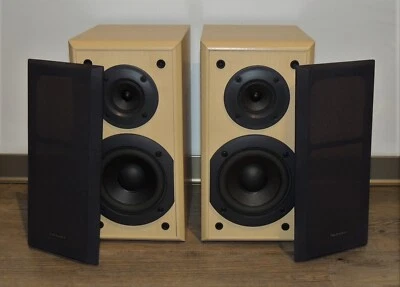 £29.95 • Buy Technics SB-HD310 Bookshelf Speakers 2 Way 60W 6ohm Light Wood