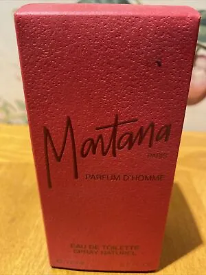 Montana Parfum D’ Homme For Men Eau De Toilette Spray 75ml 2.5 Fl. Oz.New • $55