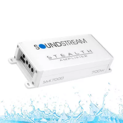 Soundstream 700W Stealth Series 4 Ohm Monoblock Class D Marine Grade Amplifier • $94.95