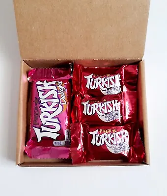 £3.65 • Buy Frys Sml Turkish Delight 51g Bar & Cherry 15g Treat Size Chocolate 4pc Box Gift