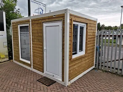 Insulated Modular Office Outbuilding Garden Room Man Cave Pod Gym Dog Grooming • £1234.56