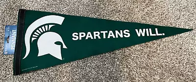 RARE WinCraft 12  X 30  Roll It & Go! Michigan State Spartans Will. Pennant- New • $30