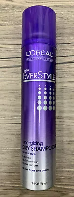 Loreal Ever Style Energizing Dry Shampoo Talc-Free 3.4 Oz • $15.99