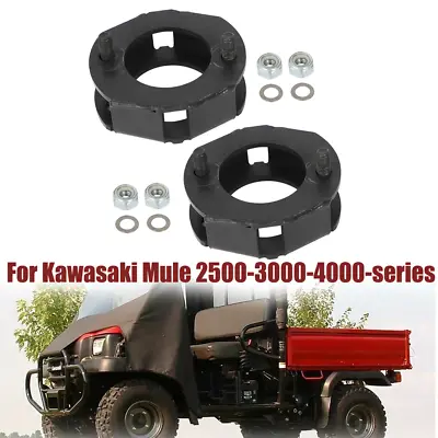 Front 2  Lift / Leveling Spacer Kit For Kawasaki Mule 2500 3000 4000 Series 2010 • $47.99