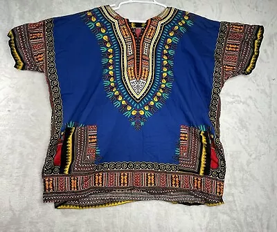 Big Mama Shirt Woman Sz - Extra Large XL Traditional African Dashiki Top • £14.45