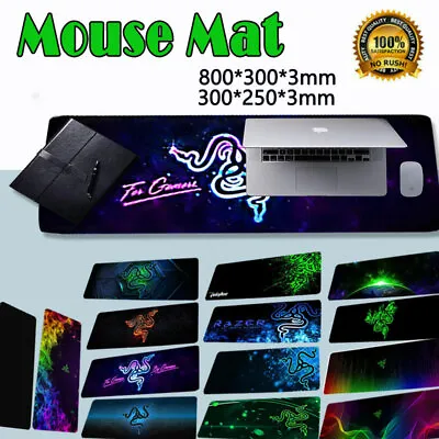 $4.99 • Buy Razer Goliathus Mouse Keyboard Mat Pad Large Laptop Gaming 300x250mm 800x300mm