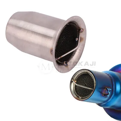 60mm Universal Motorcycle Exhaust Pipe Can DB Killer Silencer Muffler Baffle • $12.33