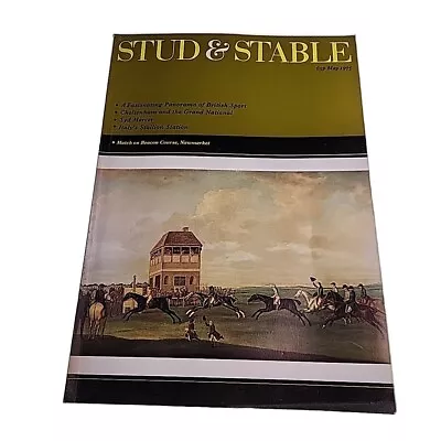 Stud & Stable Magazine V14 N5 May 1975 Horse Horseracing Mag Book • £15