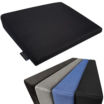 Seat Cushion For Back Pain Memory Foam Car Seat Office Chair Lumbar Support UK • £13.95