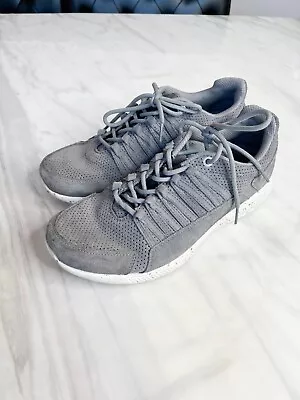 Supra Men's Owen Sneakers Size 9.5/43 Lace Up Gray Athletic Shoe • $25