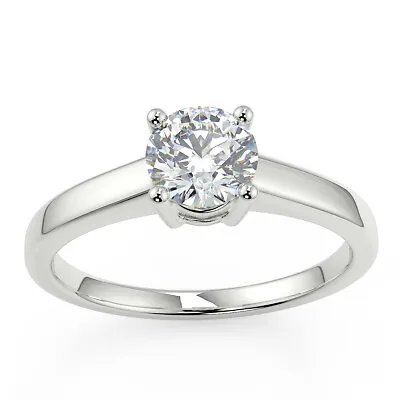 Engagement Ring For Women  0.50ct IGI Certified G VS2 Lab Created Diamond • £449