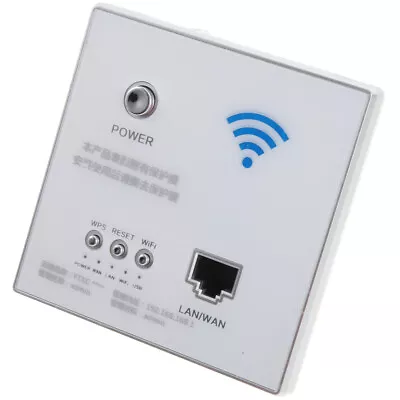 300 Embedded Wireless AP Router Charging Port Wall WIFI Panel Socket - • £28.65