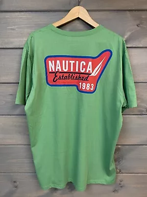 New - Nautica - Established 1983 Sailing - Green T-Shirt - Size XL • $15