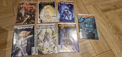 £15 • Buy Marvel X-Men Inferno #1-4, VARIANTS #2 AND #4 Boarded In Sleeves