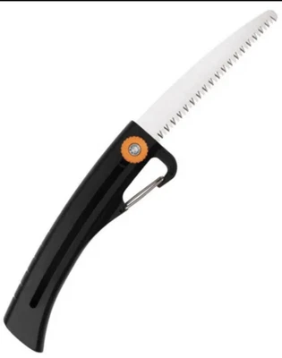 £13.99 • Buy Fiskars Garden Saw Retractable Calliper Loop Tree Branches Solid SW16 1028376