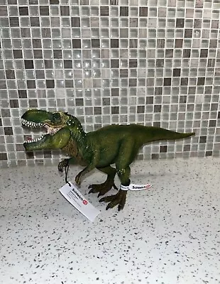 Schleich T-Rex Dinosaur Figure - No 14525 Tyrannosaurus Adjustable Jaw BRAND NEW • £9.50