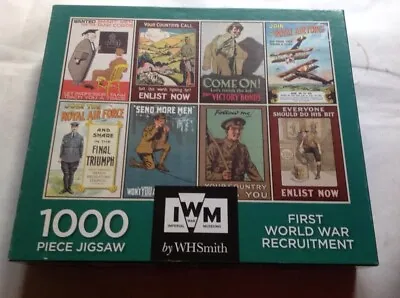 First World War Recruitment Posters Jigsaw Puzzle - 1000 - Imperial War Museum • £6.99