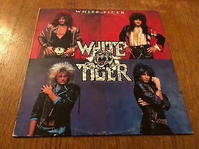 WHITE TIGER White Tiger LP Vinyl 1987 RARE Mark St. John Kiss • $79.99