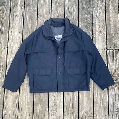 Blauer Police Jacket Men’s X-Large Navy Goretex Removable Lining USA Security • $34.98