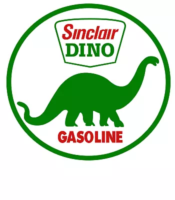 Sinclair Oil Gas Sticker CIRCLE Vintage Vinyl Decal |10 Sizes!! With TRACKING • $59.99