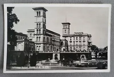 Vintage Postcard Unposted Osborne House Cowes Isle Of Wight England • £2.54