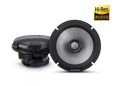 Alpine R2-S65 | 200W RMS 6.5  R-Series 2-Way Coaxial Car Speakers • $269.95