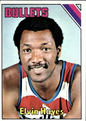 1975 Topps Elvin Hayes 60 Nrmt Basketball Washington Bullets • $6