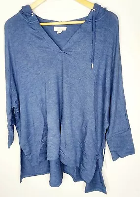 Style And CO New Uniform Heather Blue Size Medium Pullover Hoodie • $16.50