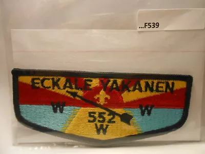 Lodge 552 Eckale Yakanen Black Bdr Pb F539 • $9.99