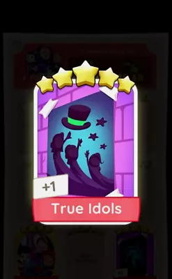True Idols Sticker | Monopoly Go 5 Star Stickers ⭐ ⭐ ⭐ ⭐ ⭐ Fast Send ⭐ • $5.48