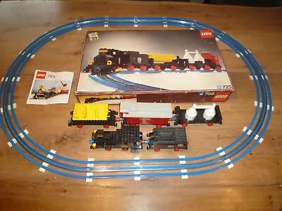 £123.22 • Buy LEGO System 725 Railroad 12 Volt 70s 70s Original Packaging Rails Engine Running Train With BA
