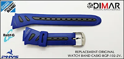 Replacement Original Watch Band Casio BGP-102-2V • $36.22