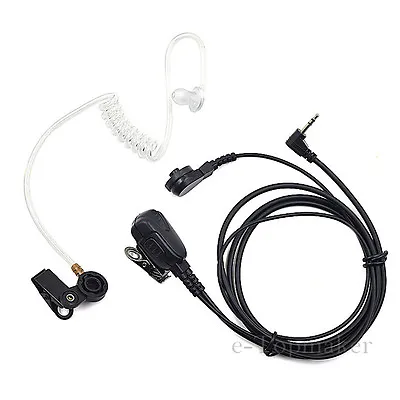 FBI Tube Earpiece Headset Mic For Motorola T400 T460 T465 T480 Walkie Talkie • $5.33