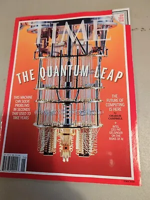 The Quantum Leap Time Magazine Feb 13 2023 No Label Future Of Computing Rp • $8.99