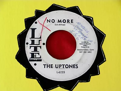 Uptones~ No More~ Mega Rare~ Promo~i'll Be There ~vg~ Doo Wop • $34.99